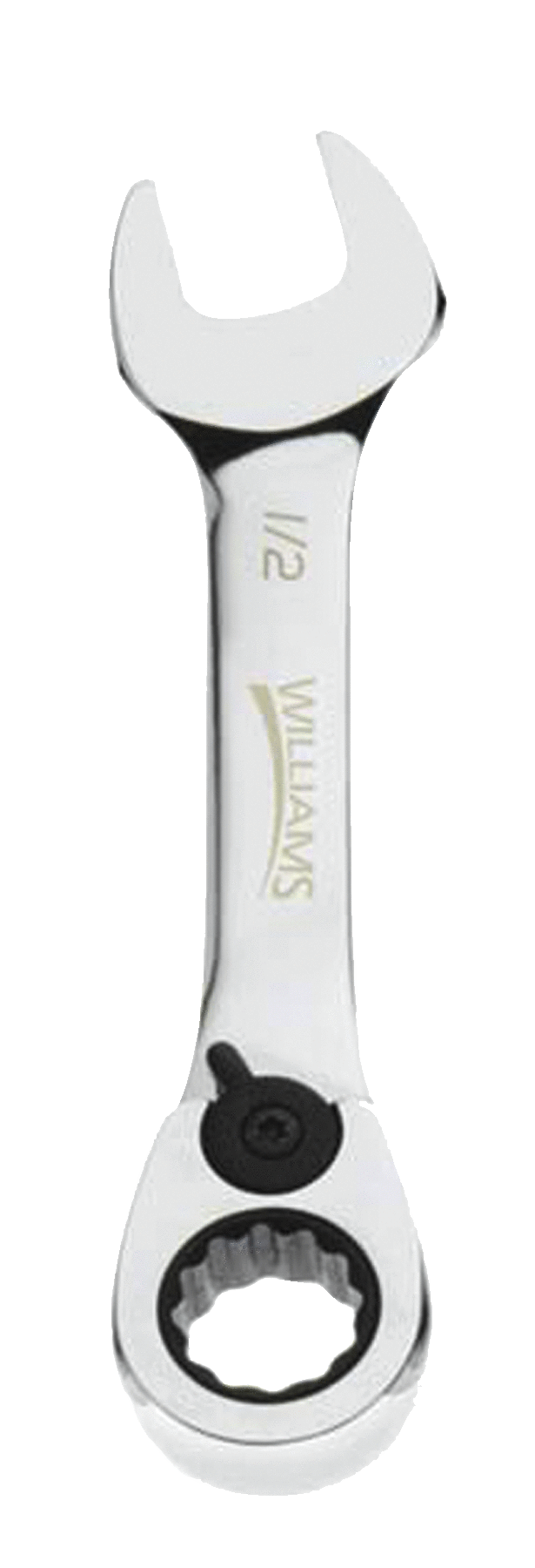 Williams JHW1220RCS | 5/8" Stubby Reversible Ratcheting Combination Wrench, 12 Point