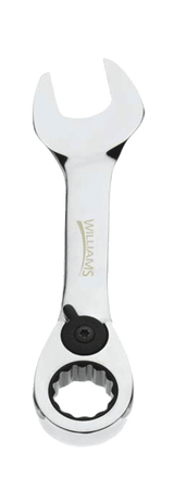 Williams JHW1212MRCS | 12 mm Stubby Reversible Ratcheting Combination Wrench, 12 Point
