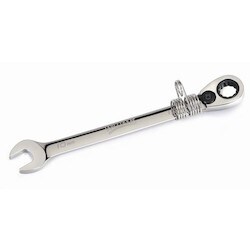 Williams JHW1218MRCTH | Reversible Ratcheting Combination Wrench, 18 mm with Safety Coil
