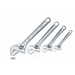 Williams JHW13342A | Chrome Adjustable Wrench Set 4 Pcs