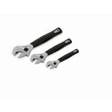 Williams JHW13343 | 3 Pc. Ratchet Adjustable Wrench Set, Chrome, Comfort Grip, Vinyl Pouch