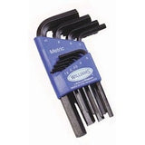 Williams JHW13609 | Hex Key Set, Ball Hex Key Style, Long, SAE, 9 Piece