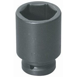 Williams JHW17-672 | 1" Drive Deep Impact Socket 6-Point 2-1/4", Black Industrial Finish