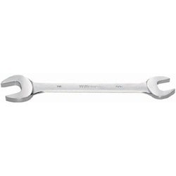 Williams JHW1723 | Chrome Satin Finish Double Head Open End Wrench 3/8 X 7/16