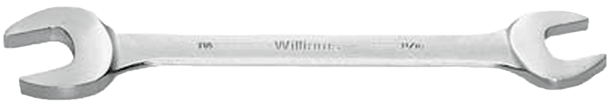 Williams JHW1033A | Chrome Satin Finish Double Head Open End Wrench 7/8 X 15/16