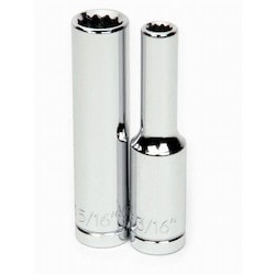Williams JHW30416 | 1/4" Drive Deep Socket 12 Point 1/2"