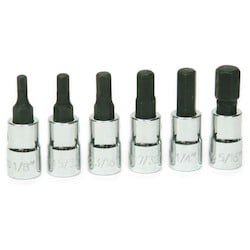 Williams JHW30902 | 1/4 Drive Hex Bit Set 6 Pieces