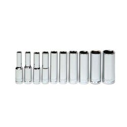 Williams JHW30924 | Socket Set 1/4 Drive 10 Piece