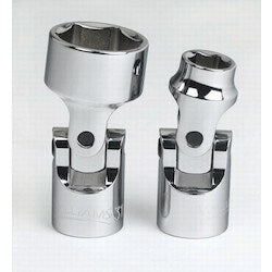 Williams JHW31144 | 3/8 Drive Universal Socket, High Polished Chrome Finish, 6 Point 7/16