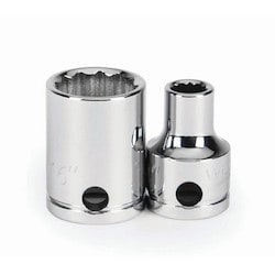 Williams JHW31216-TH | 3/8 Drive Standard Socket 12 Point 1/2 with 4 Hole Solution