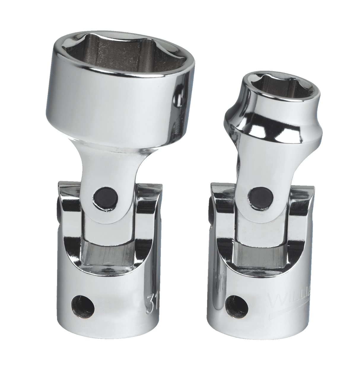 Williams JHW31142 | 3/8 Drive Universal Socket, High Polished Chrome Finish, 6 Point 3/8