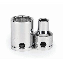 Williams JHW31230-TH | 3/8 Drive Standard Socket 12 Point 15/16" with 4 Hole Solution