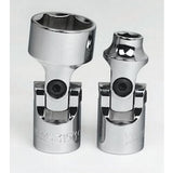 Williams JHW31528 | 3/8 Drive Universal Socket, High Polished Chrome Finish, 6 Point 8 mm