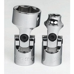 Williams JHW31532 | 3/8 Drive Universal Socket, High Polished Chrome Finish, 6 Point 12 mm