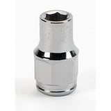 Williams JHW31620BT | 3/8 Drive Bolt Thru Socket, High Polished Chrome Finish, 6 Point, 5/8