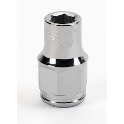 Williams JHW31622BT | 3/8 Drive Bolt Thru Socket, High Polished Chrome Finish, 6 Point, 11/16