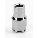 Williams JHW31622BT | 3/8 Drive Bolt Thru Socket, High Polished Chrome Finish, 6 Point, 11/16