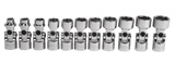 Williams JHW31939 | 3/8' Drive Universal Socket, 6 Point, Metric, 7 Piece