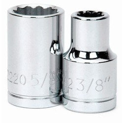 Williams JHW32312 | 1/2" Drive Deep Socket 6 Point 3/8"