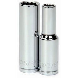 Williams JHW32424 | 1/2 Drive Deep Socket, 12 Point, 3/4