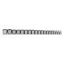 Williams JHW32925 | Standard Set 1/2 Drive 19 Piece 12 Point Sae