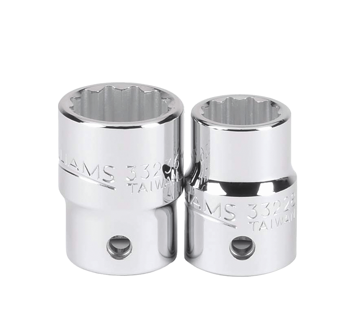 Williams JHW33228-TH | 3/4 Drive Standard Socket 12 Point 7/8" with 4 Hole Solution