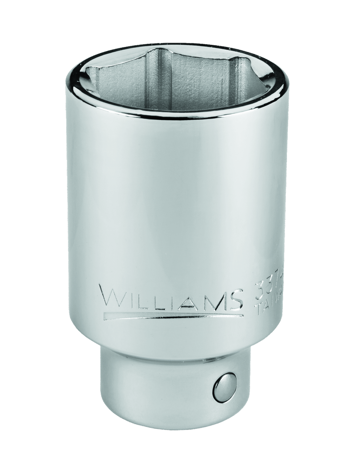 Williams JHW33755 | 3/4 Drive Deep Socket, High Polished Chrome Finish, 6-Point 55 mm