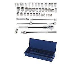 Williams JHW33910 | 46 Piece 3/4 Drive mm Socket & Drive Tool with Box Set