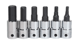 Williams JHW35000-TH | 1/4 Drive Standard Length Hex Bit Socket, Sae, 1/8 with 4 Hole Solution