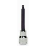 Williams JHW35133 | 3/8 Drive Ball Hex Long Bit Socket, High Polished Chrome Finish 3/16"