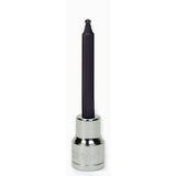 Williams JHW35137 | 3/8 Drive Ball Hex Long Bit Socket, High Polished Chrome Finish 3/8