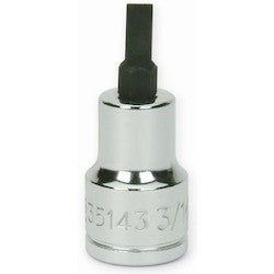 Williams JHW35143 | 3/16 High Polish Chrome Black Bit Socket 3/8 Drive