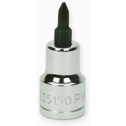 Williams JHW35150 | 1 Phillips Bit Socket 3/8 Drive