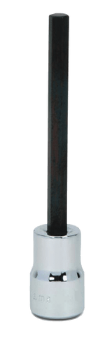 Williams JHW35169 | 3/8 Drive Hex Long Bit Socket, High Polished Chrome Finish 9 mm