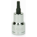 Williams JHW35175 | 3/8 Drive 9 mm Hex Bit Socket, High Polished Chrome Finish