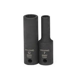 Williams JHW35417 | 3/8 Drive 17 mm Deep Impact Socket 12 Point, Black Industrial Finish