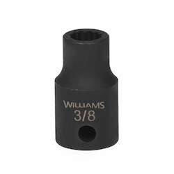 Williams JHW35532 | 1/2 Drive 1 Standard Impact Socket 12 Point