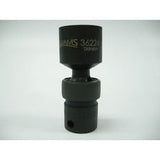 Williams JHW36212 | 3/8" Drive Universal Impact Sockets, 6 Point, Sae - 3/8, Black Industrial Finish