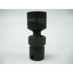 Williams JHW36220 | 3/8" Drive Universal Impact Sockets, 6 Point, Sae - 5/8, Black Industrial Finish