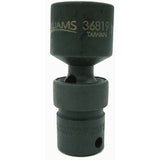 Williams JHW36814 | 3/8" Drive Universal Impact Sockets, 6 Point, mm - 14, Black Industrial Finish