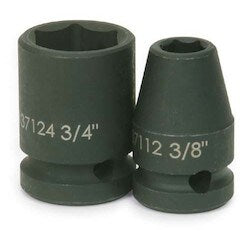 Williams JHW37144 | 1/2" Drive Standard Impact Socket 6-Point 1-3/8