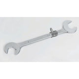 Williams JHW3722-TH | 15°-60° Double Open End Angle-Head Wrench, 11/16 inch with Safety Coil