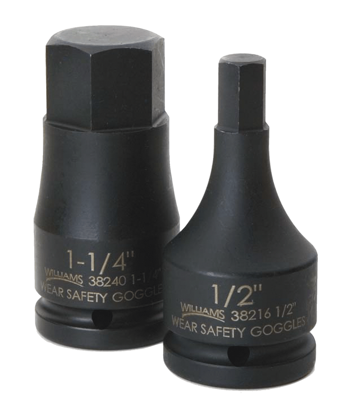 Williams JHW38218 | 3/4" Drive Impact Hex Socket 9/16", Black Industrial Finish