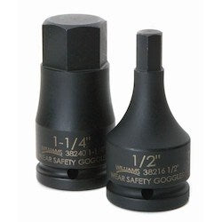 Williams JHW38218 | 3/4" Drive Impact Hex Socket 9/16", Black Industrial Finish