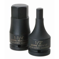 Williams JHW38220 | 3/4" Drive Impact Hex Socket 5/8", Black Industrial Finish