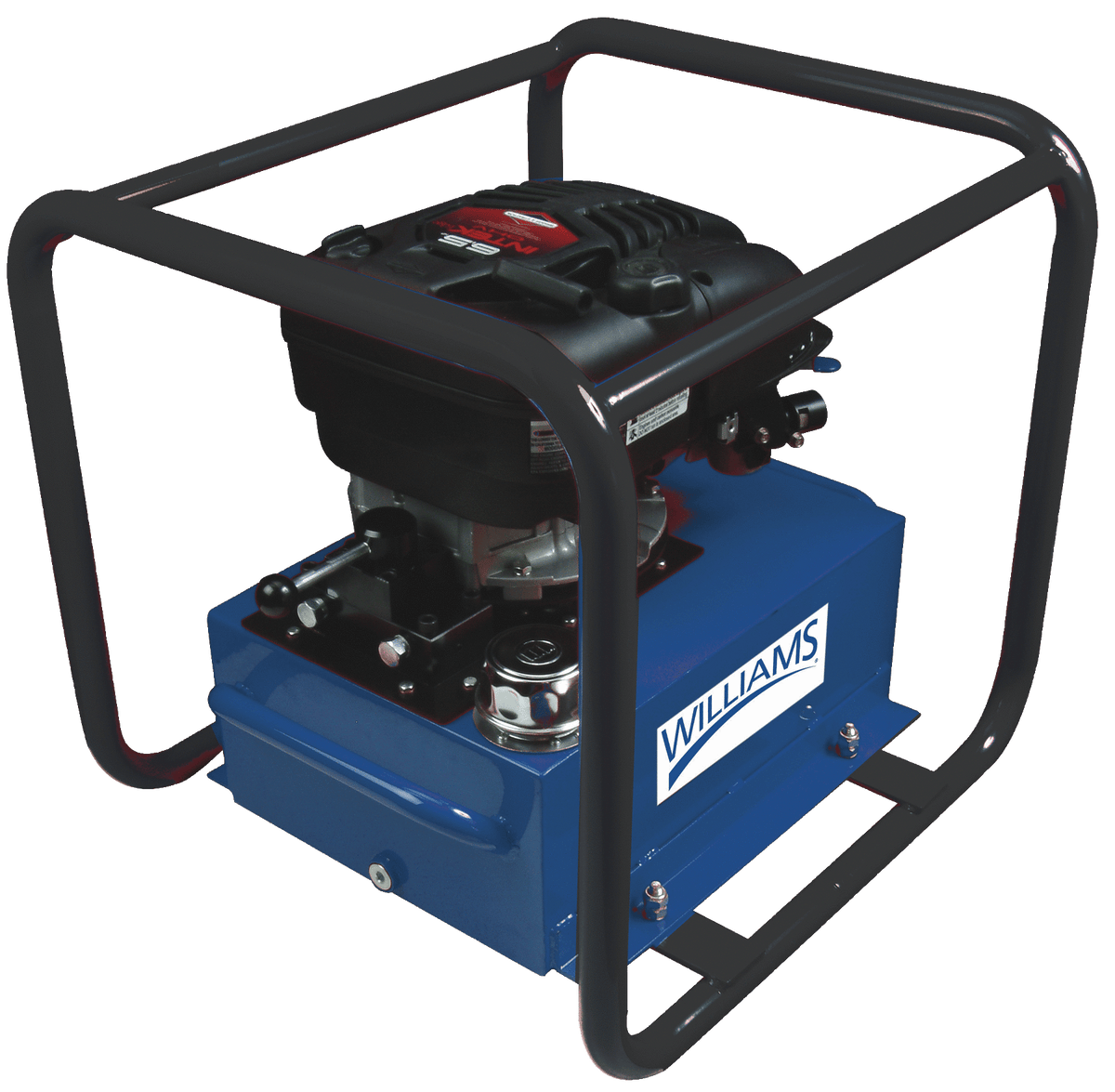 Williams JHW5G102H5G | 10.2 Hp 5 Gallon Reservoir, 3 Position, 4 Way Solenoid Valve Gas Engine Pump