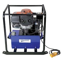Williams JHW5G102H5G | 10.2 Hp 5 Gallon Reservoir, 3 Position, 4 Way Solenoid Valve Gas Engine Pump