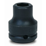 Williams JHW6-618A | 3/4" Drive Shallow Impact Socket 6-Point 9/16", Black Industrial Finish