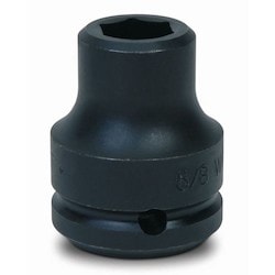 Williams JHW6-646 | 3/4" Drive Shallow Impact Socket 6-Point1-7/16", Black Industrial Finish