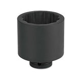 Williams JHW7-12108 | 1 Drive Shallow 12 Point 3 3/8 Impact Socket, Black Industrial Finish